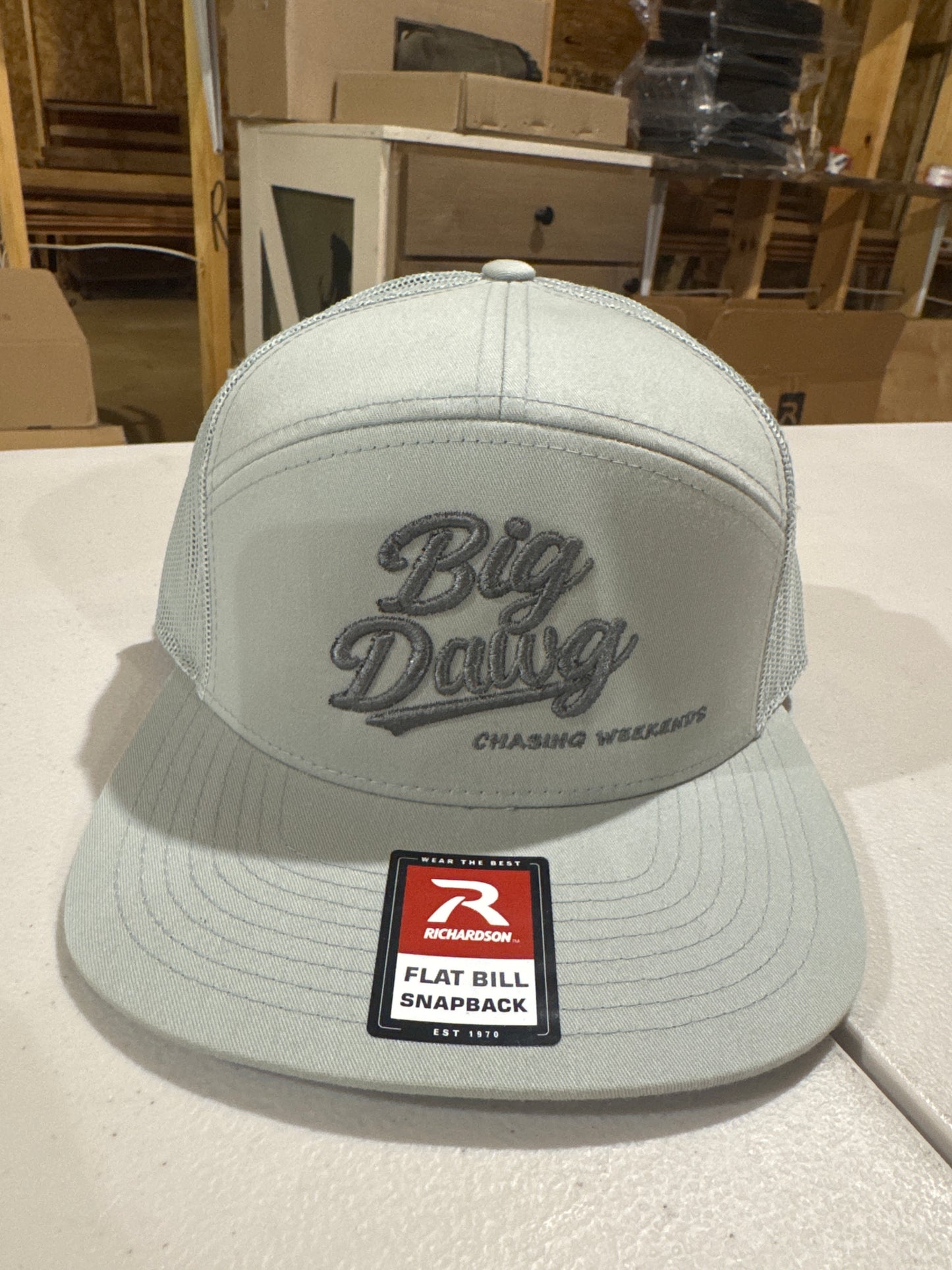 CW Big Dawg 7 Panel Slate Hat