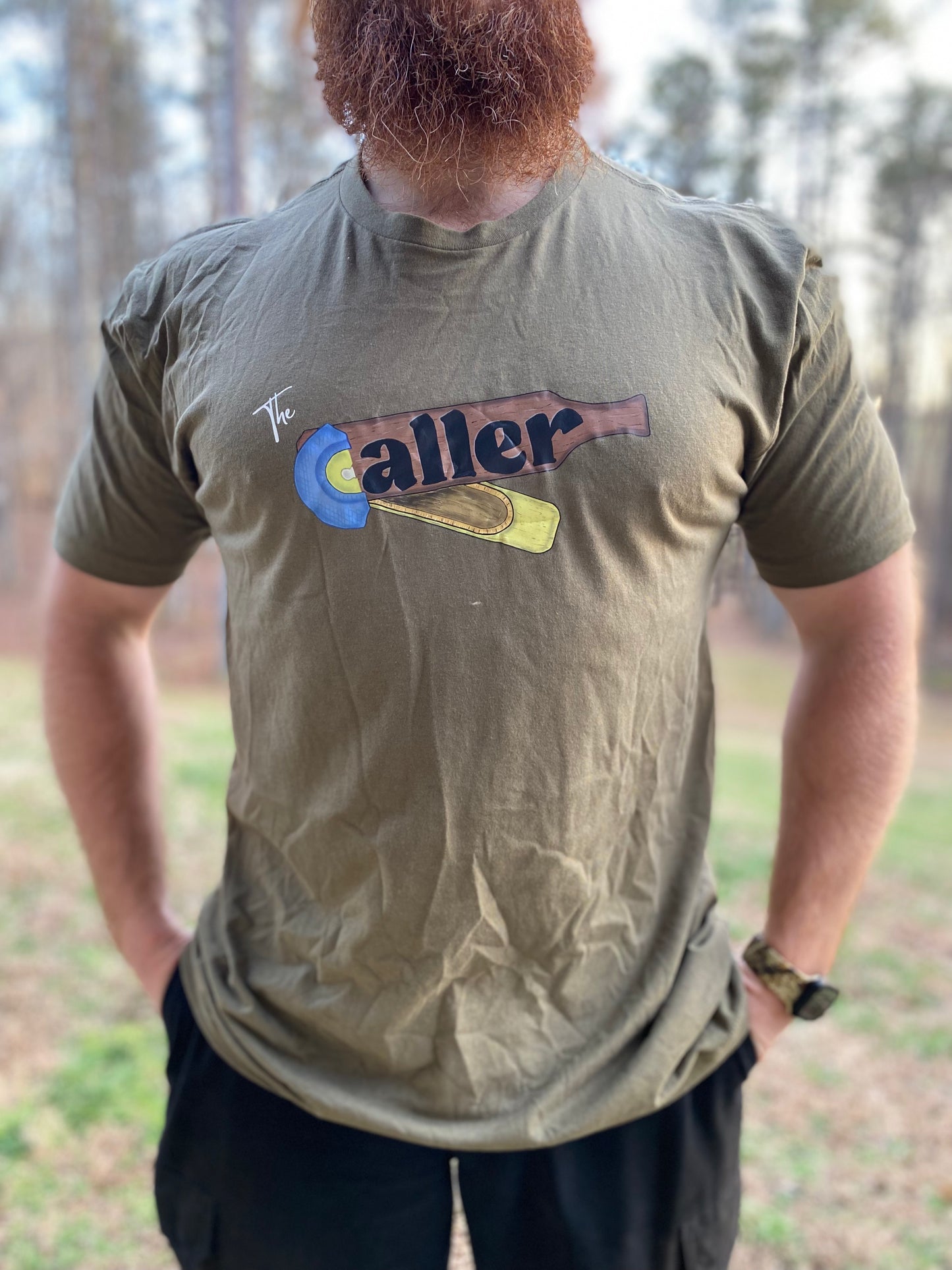 The Caller T-Shirt (military green)