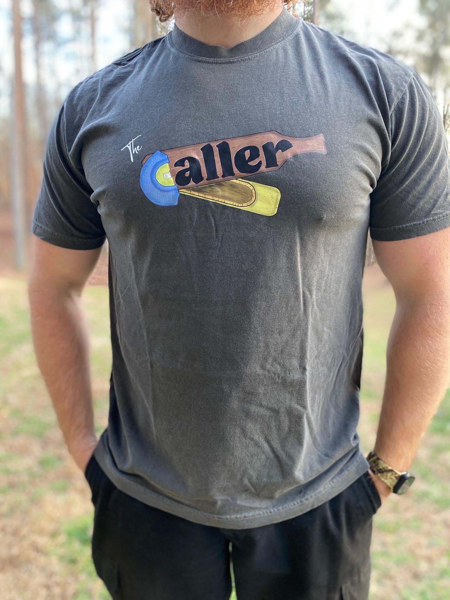 The Caller T-shirt (charcoal)