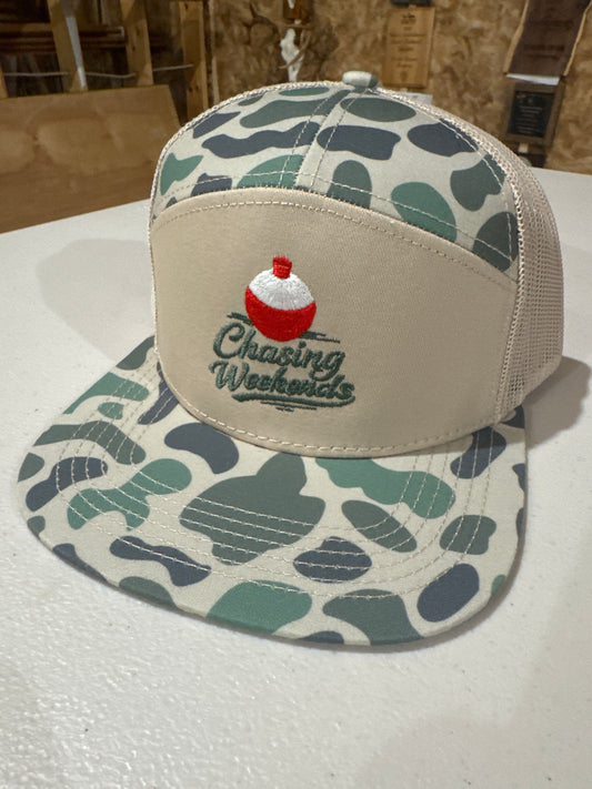 CW 7 Panel Duck Camo Bobber Hat