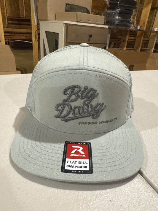 CW Big Dawg 7 Panel Slate Hat