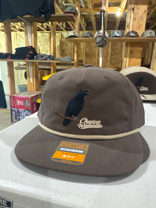 Crow Brown Rope Hat