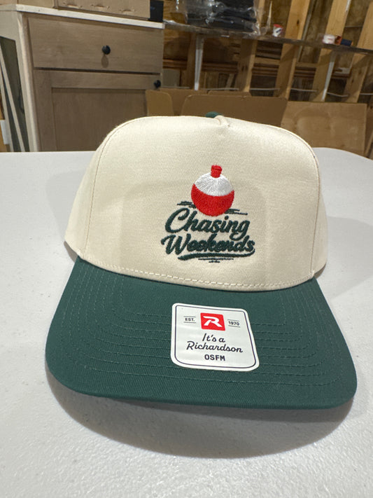CW Bobber Green / Cream Hat