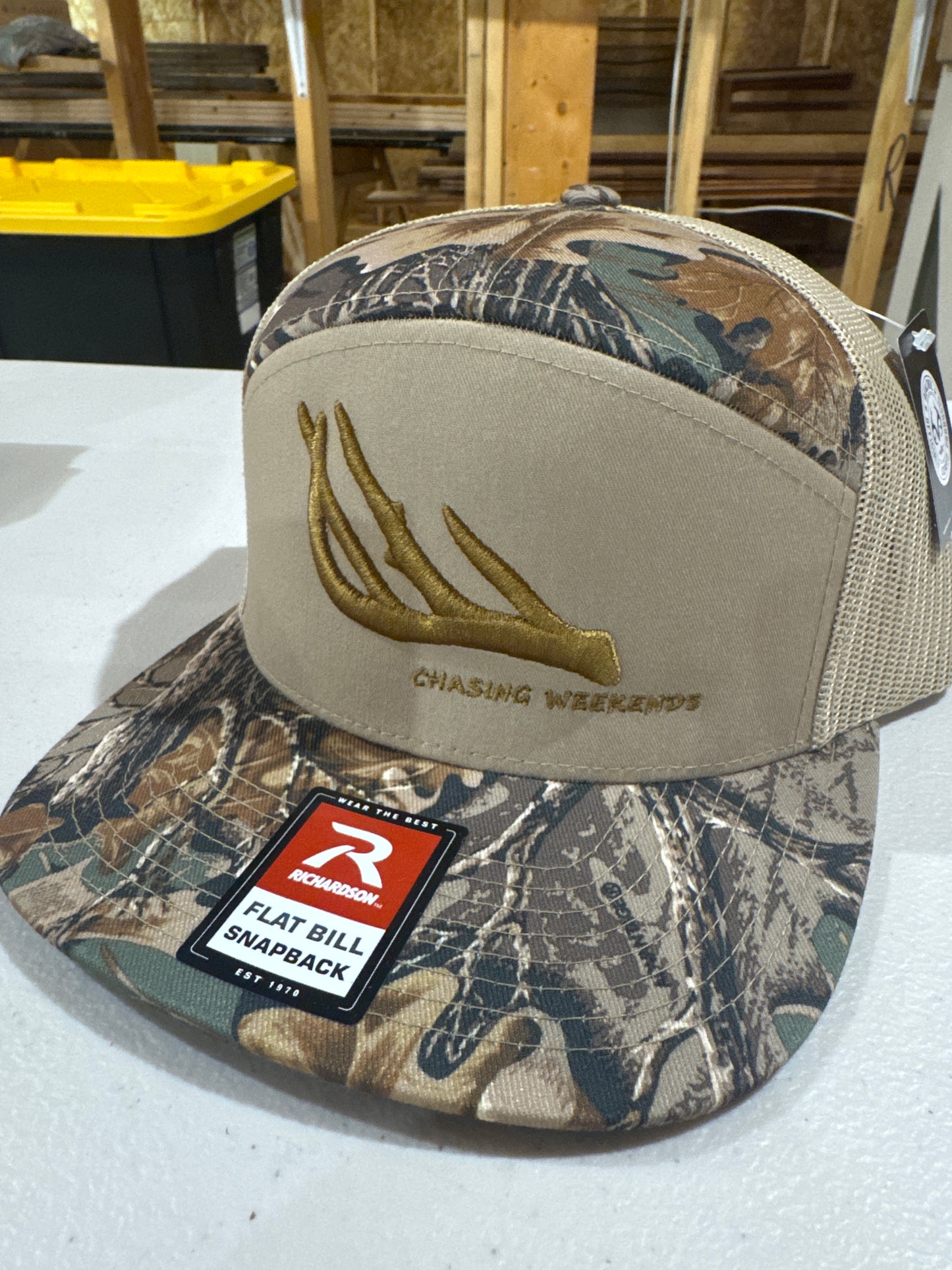 CW Realtree Advantage 7 Panel Horn Hat