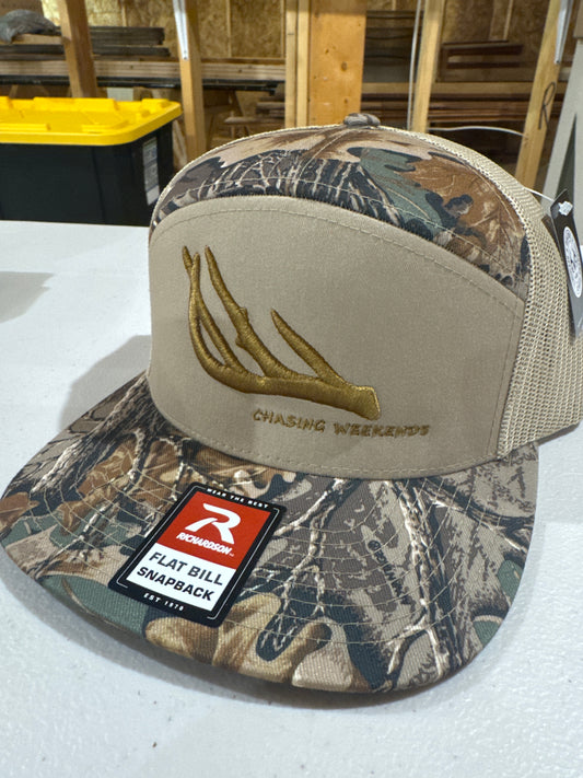 CW Realtree Advantage 7 Panel Horn Hat