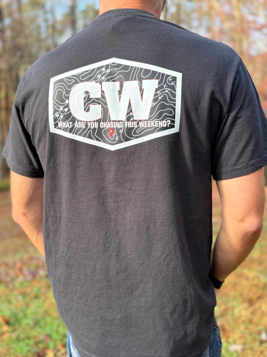 Chasing Weekends Balck T-shirt