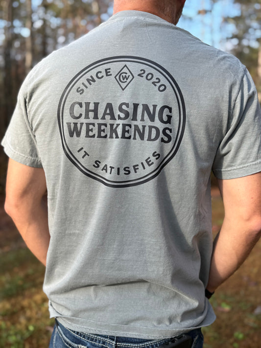 Chasing Weekends Grey Shirt