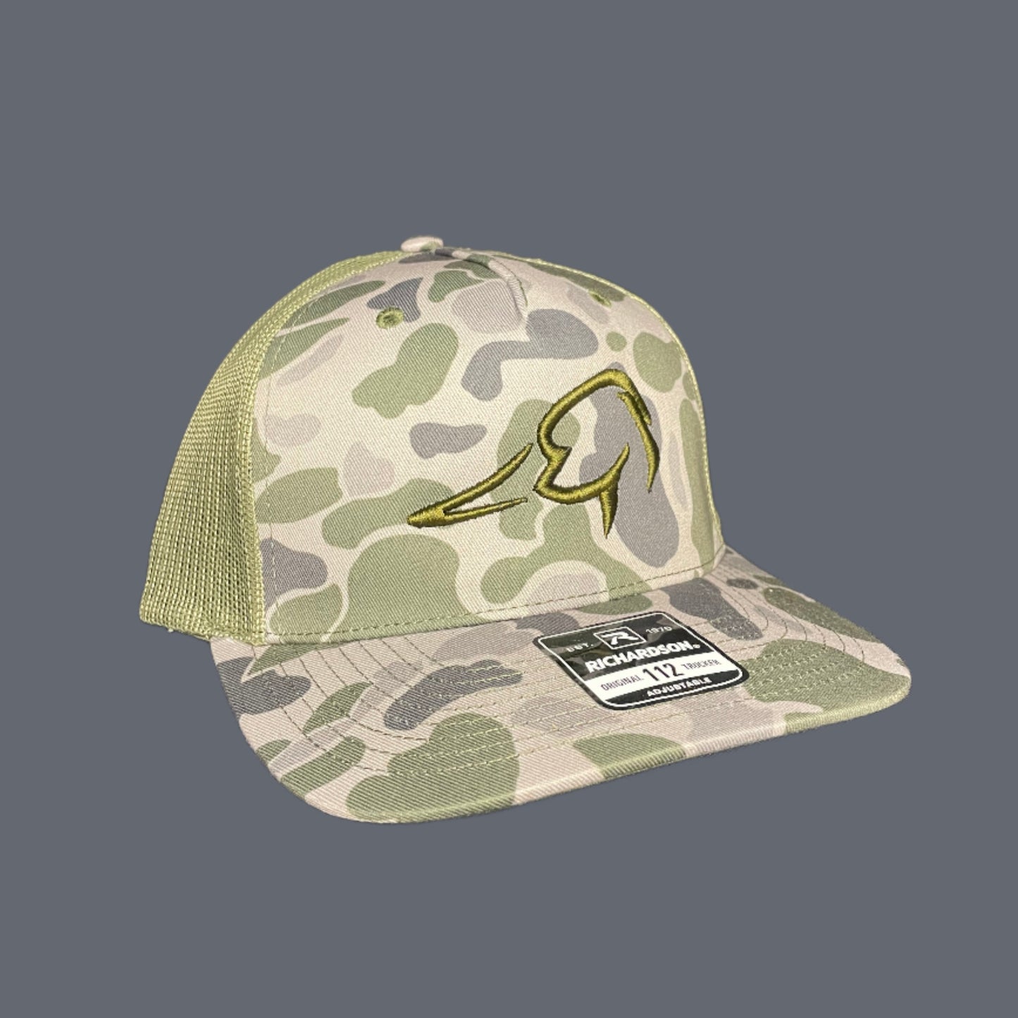 Duck Camo Hat With Duck Logo