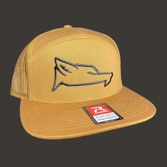 Brown 7 Panel with Coyote Logo